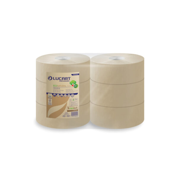 CARTA IGIENICA A ROTOLO MAXI JUMBO ECONATURAL 300