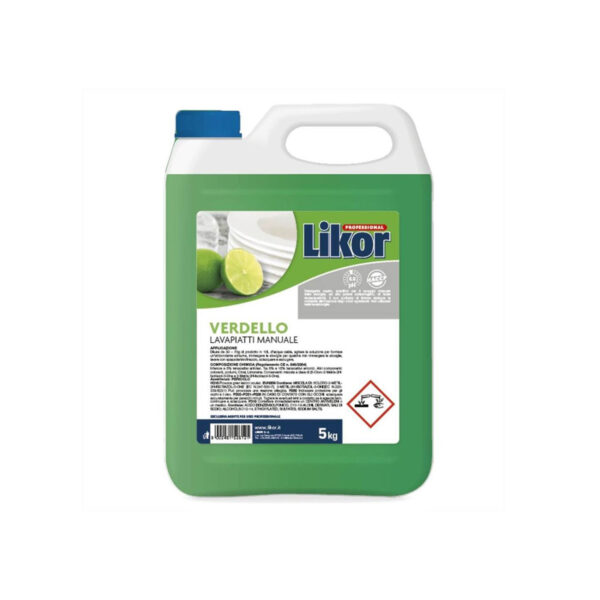 VERDELLO LAVAPIATTI MANUALE 5 LT