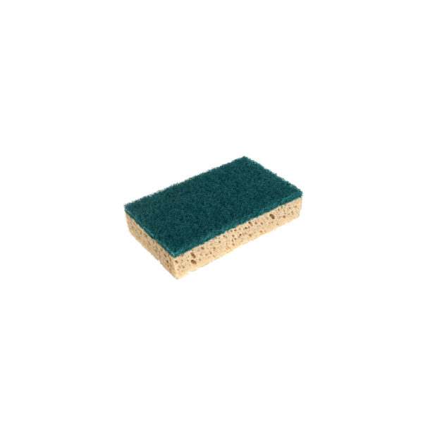 SPUGNA CON ABRASIVO VERDE
