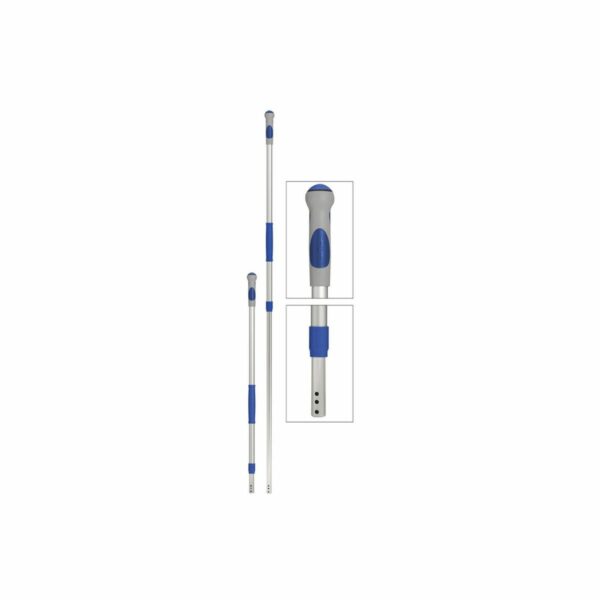 MANICO ALLUMINIO TELESCOPICO 2 PZ DA CM.102 A CM.184